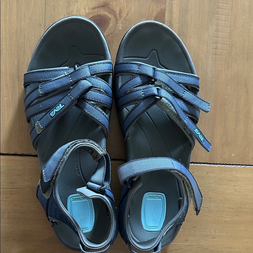 Teva Women's Strappy Gray Sandals